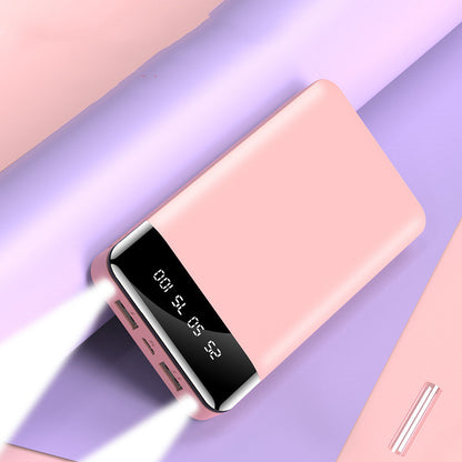 Powerbank met grote capaciteit en batterijpercentageweergave